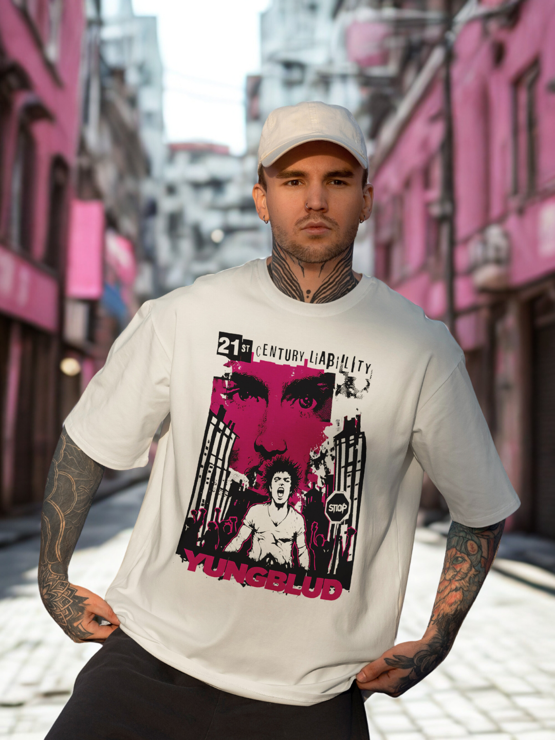 YUNGBLUD “21st Century Liability” Tee – Rebel Anthem Edition