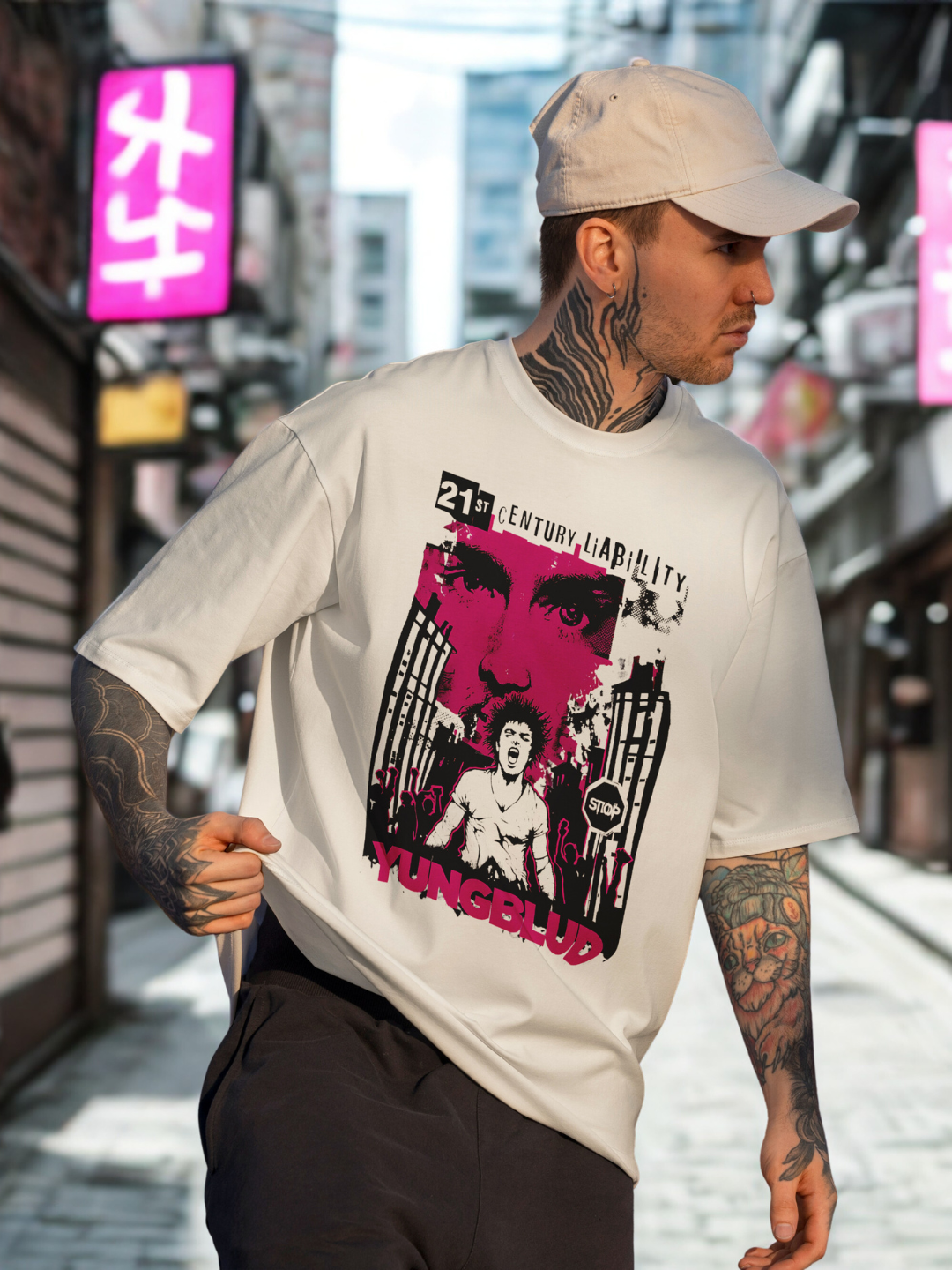 YUNGBLUD “21st Century Liability” Tee – Rebel Anthem Edition